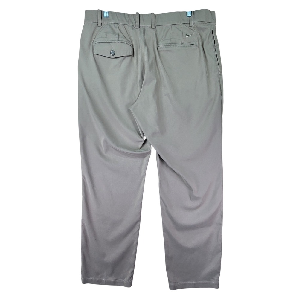 Nike Golf Pants Mens 40x29 Khaki Tan Excellent Dri-Fit Standard Fit AJ5489-247 - Picture 2 of 7